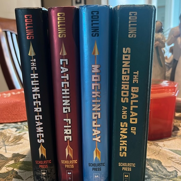 Other - Hunger Games Book Set 1 2 3 4 Book Hardcover Fiction